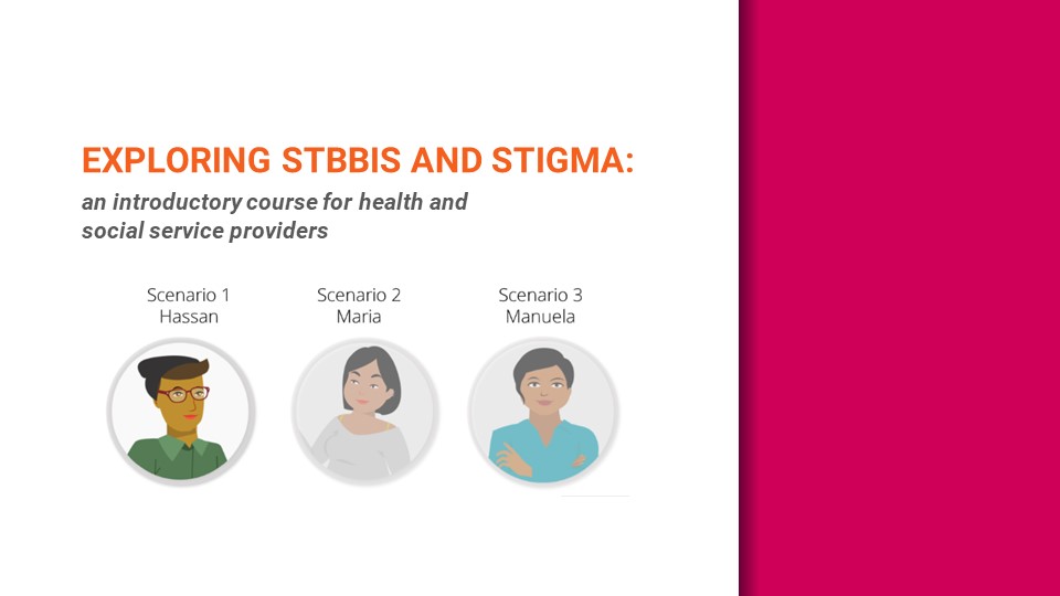 Course Image Exploring STBBIs and stigma: An introductory course for health and social service providers